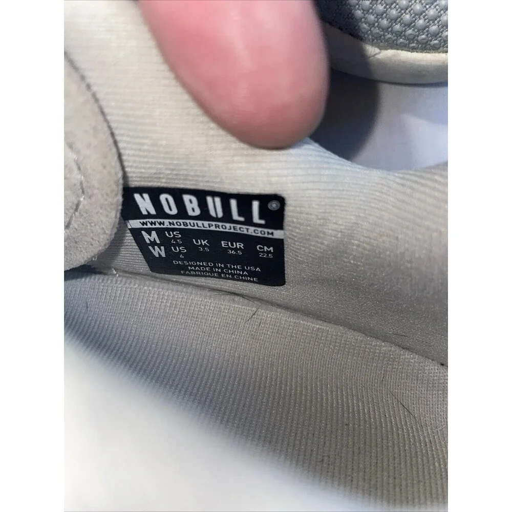 No Bull Women’s Athleisure Shoes Size 6 M Gray Fabric Athletic Outdoors Tennis